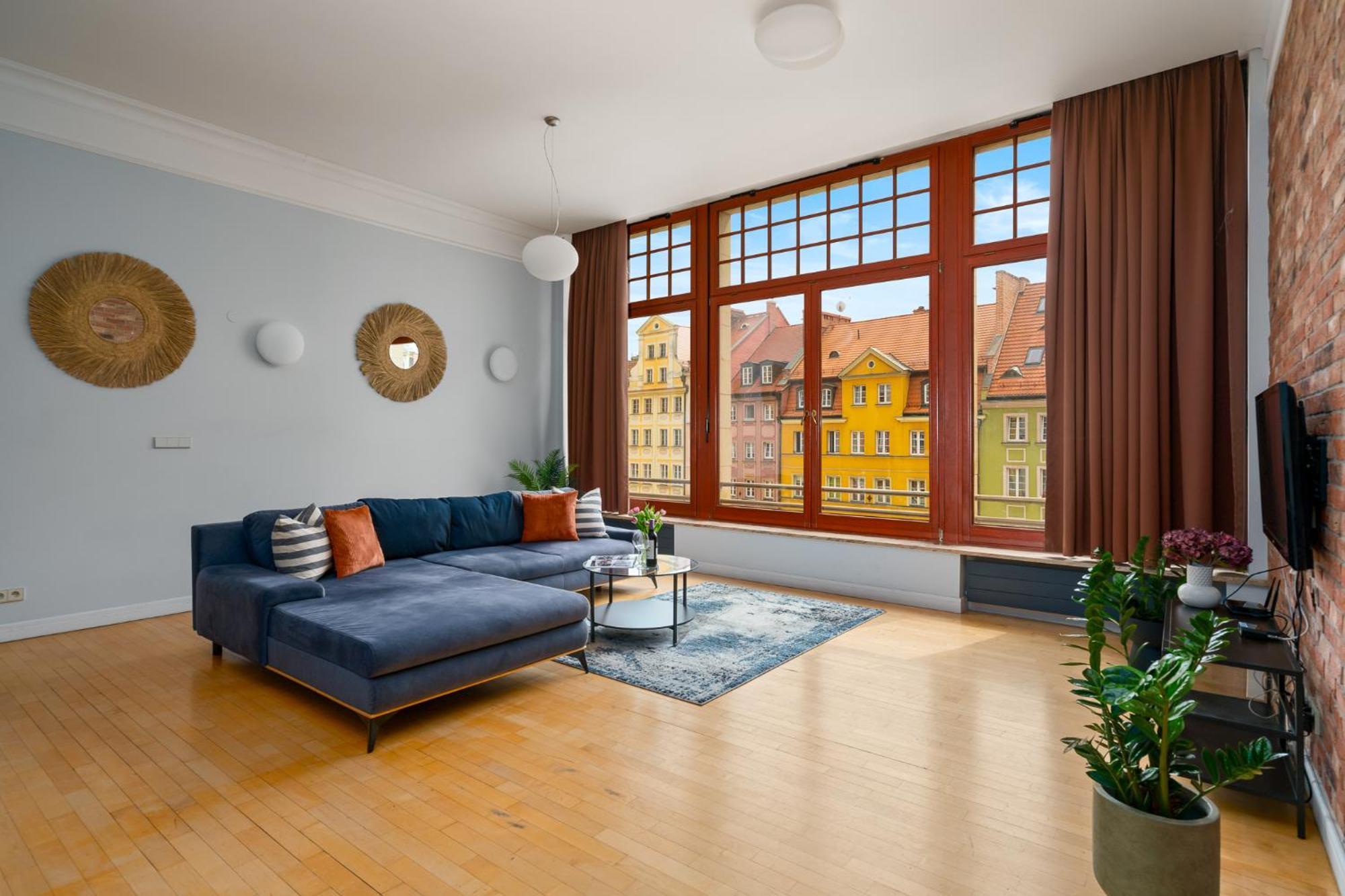 As Home Apartamenty Rynek 50 R503 Amazing View วรอตซวาฟ ภายนอก รูปภาพ